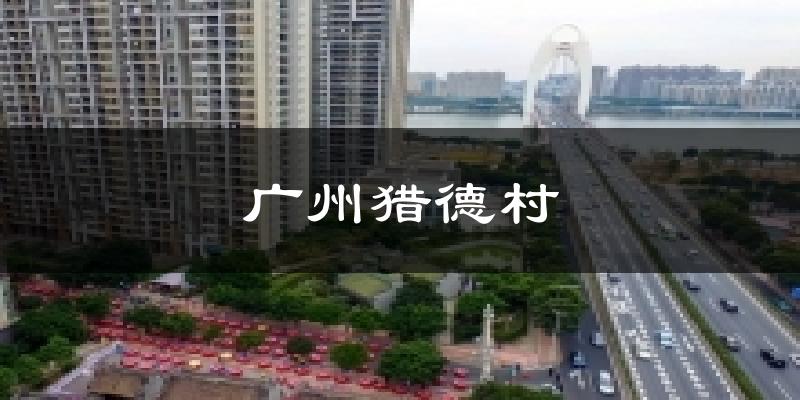 廣州獵德村氣溫